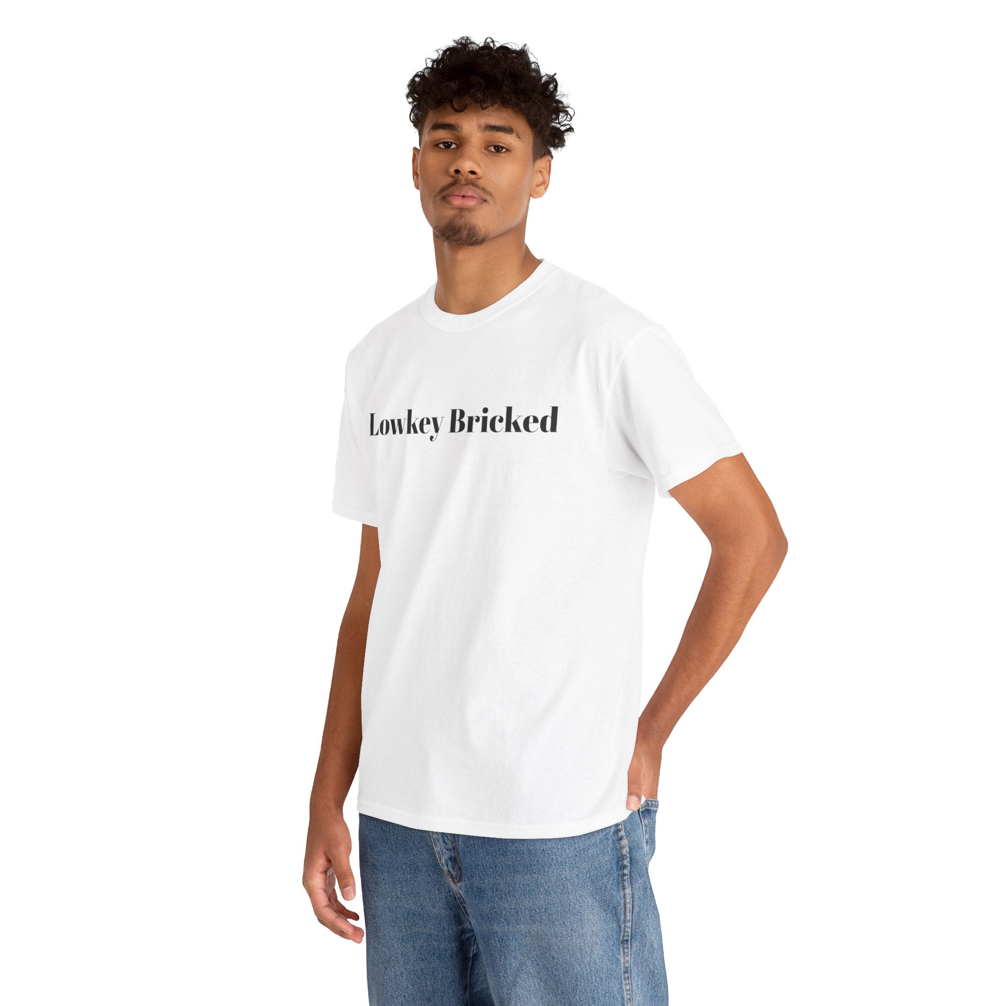 Lowkey Bricked Heavy Cotton Tee