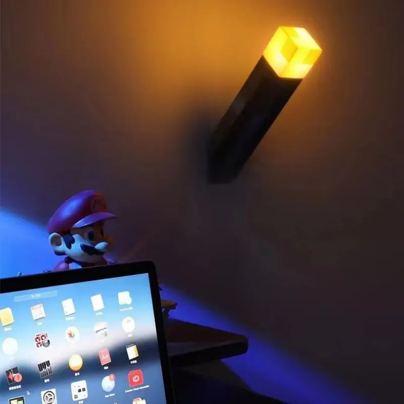 LED Minecraft Torch Light