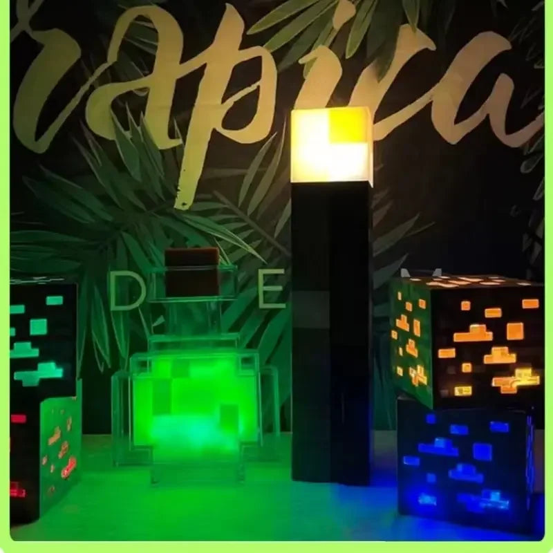 LED Minecraft Torch Light